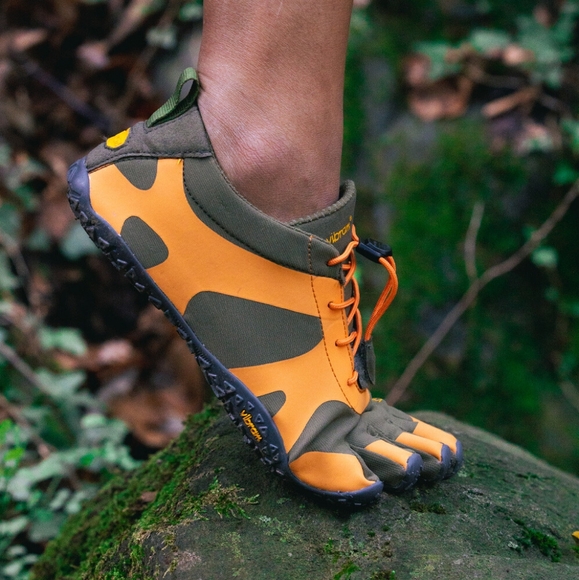 Vibram Fivefingers v-alpha military/ orange size 45EU in original box - Picture 2 of 10